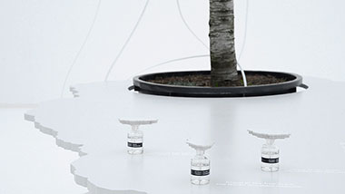 OneTreeID, installation draft © Agnes Meyer-Brandis,VG Bilkunst 2019